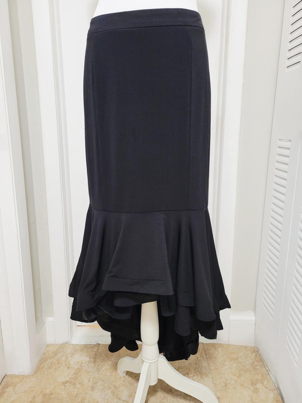 Ruffle Hem Women's Skirt